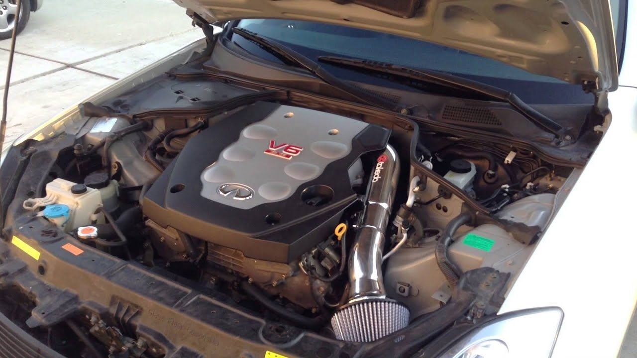 FS 0307 G35 / 350z Mint aFe Takeda Stage 2 Cold Air Intake CAI with