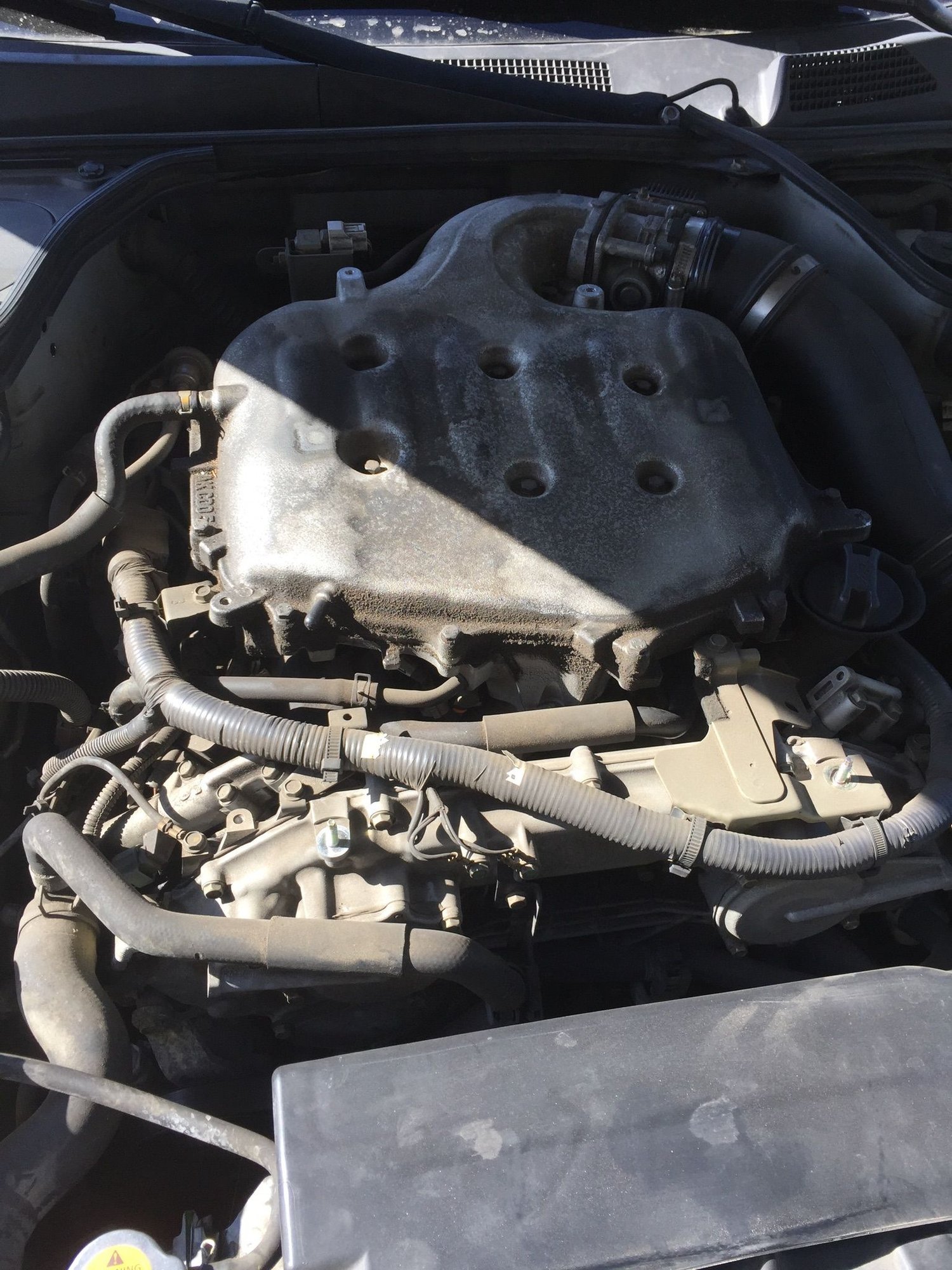 75mm throttle body PCV valve and new Z tube G35Driver Infiniti G35