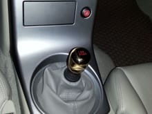 new gold blox shift knob