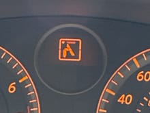 Can someone help me with this please? This is the transmission selector indicator light. No “D”, “N”, “R”, etc.