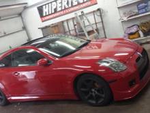 infiniti g35 , red , gtr body kit                        #g35#redcar#monbb#bodykit#gtrstyle#34#infiniti#car#passion#flash#sun#love2ride