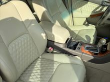 Passenger side view of the front 