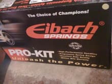 Eibach Pro-Kit Sedan 07-08 Model