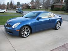 2006 Athens Blue G35 coupe