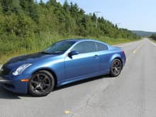 Athens blue 2007 G35 Coupe