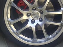 Painted Caliper