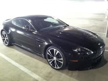 Work Garage - Black Aston Martin Vantage