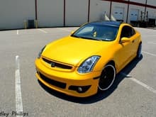 07 yellow Infiniti G35 coupe 6 MT 
Bumble G