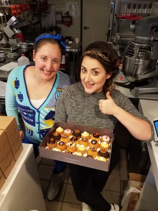 Look at those gorgeous choux pastries!