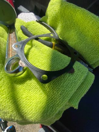 Gasket when I cleaned it up 