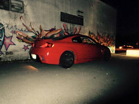 infiniti g35 , red , gtr body kit                        #g35#redcar#monbb#bodykit#gtrstyle#34#infiniti#car#passion#flash#sun#love2ride