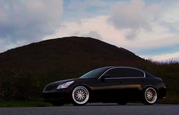 Enjoying the blue ridge parkway