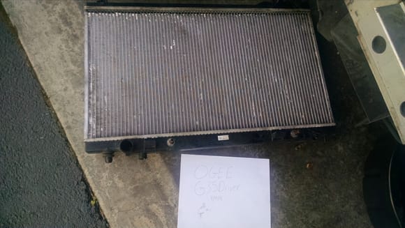 OEM radiator off my 2004 coupe. Local pickup prefered in Washington but will ship too. PM me an offer.