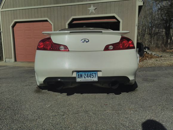 Sweet rear diffuser