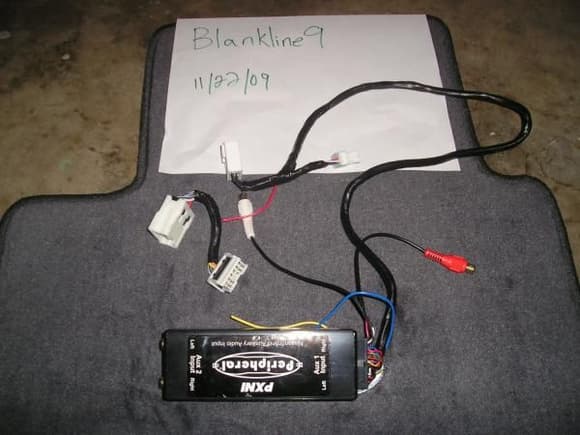 pac adapter with wiring