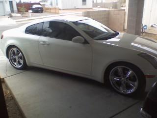 2003 G35 On 20" Foose Rims