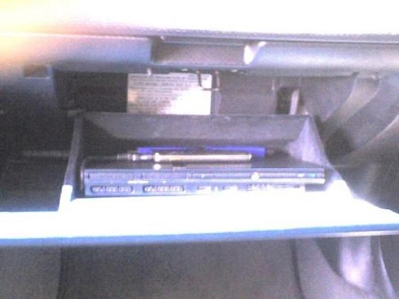 ps2 slim in the glovebox