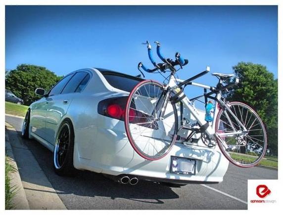 hauling my Cervelo bike.