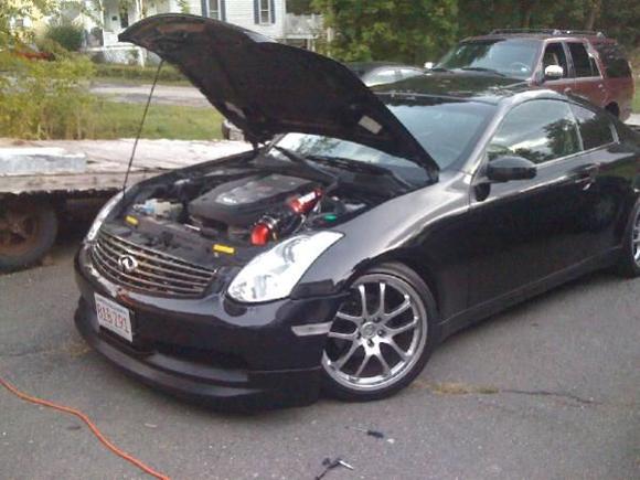 The day i got my headlights blacked out