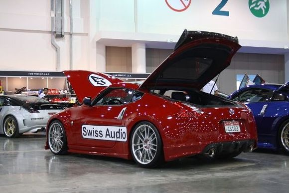 Car in Barbican show, won the best SPL/audio award