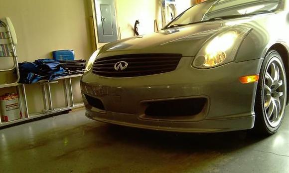 nismo front w/ blacked out grill