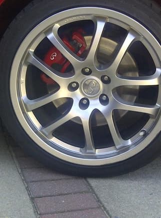 Painted Caliper