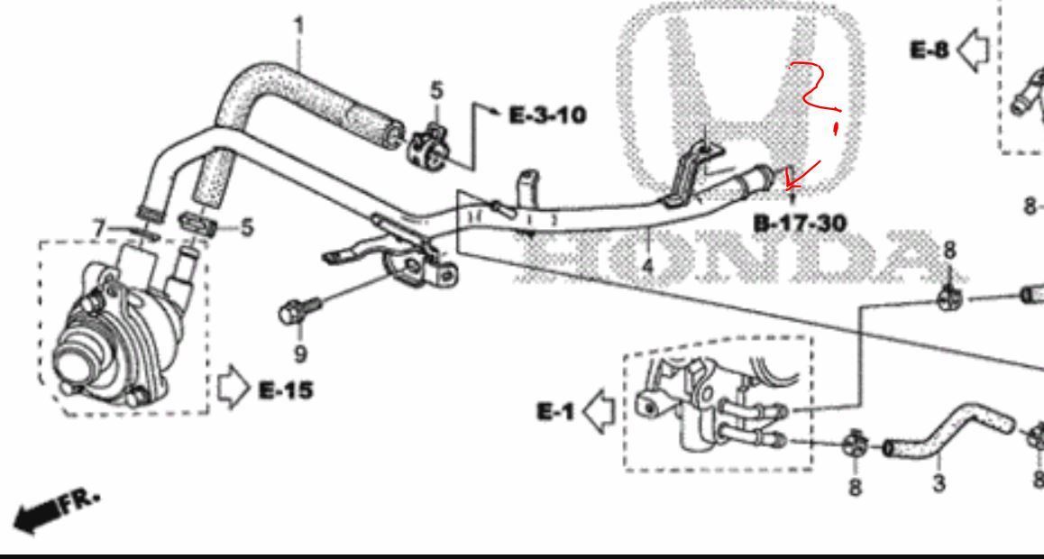 Heater pipe removal HondaTech Honda Forum Discussion