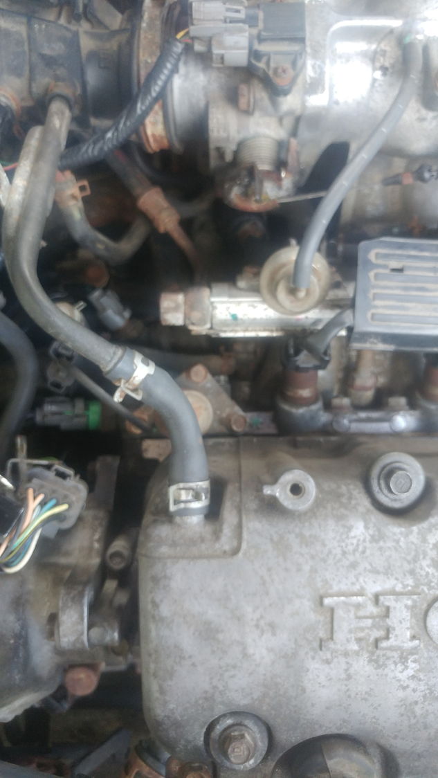 00 Civic EX D16Y8 - Air Intake Hose Vacuum Line Question and Idle Issue