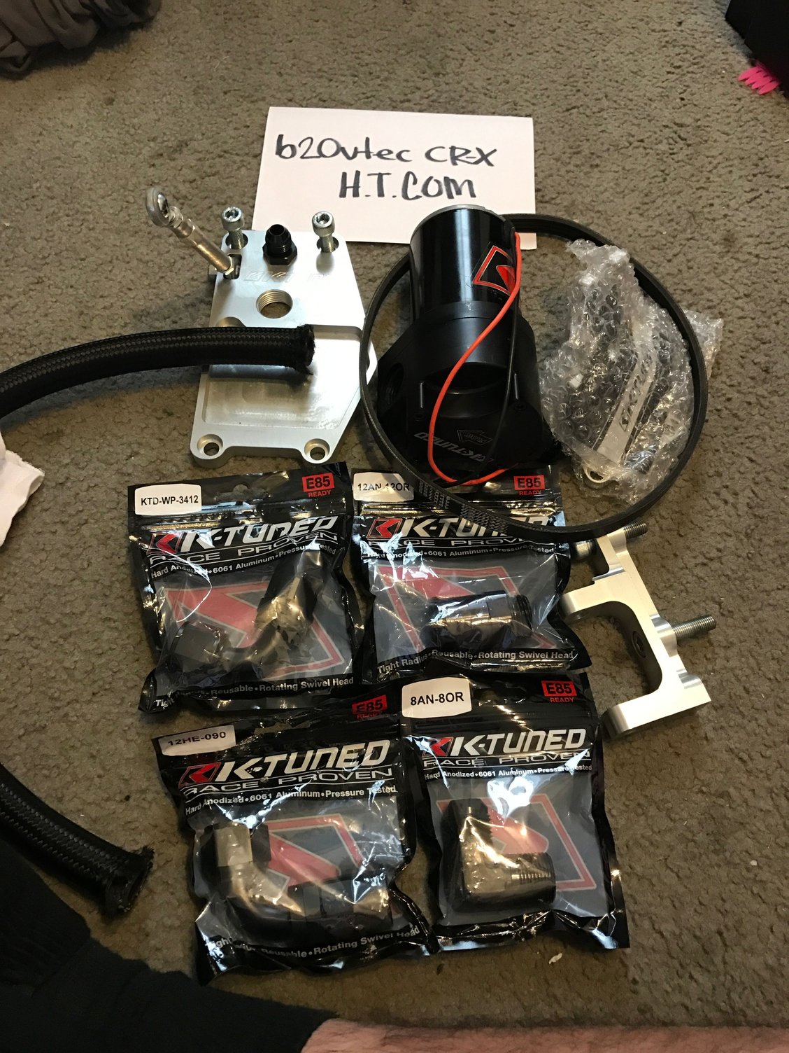 Kseries skunk2 cams/ ktuned water pump kit HondaTech Honda Forum