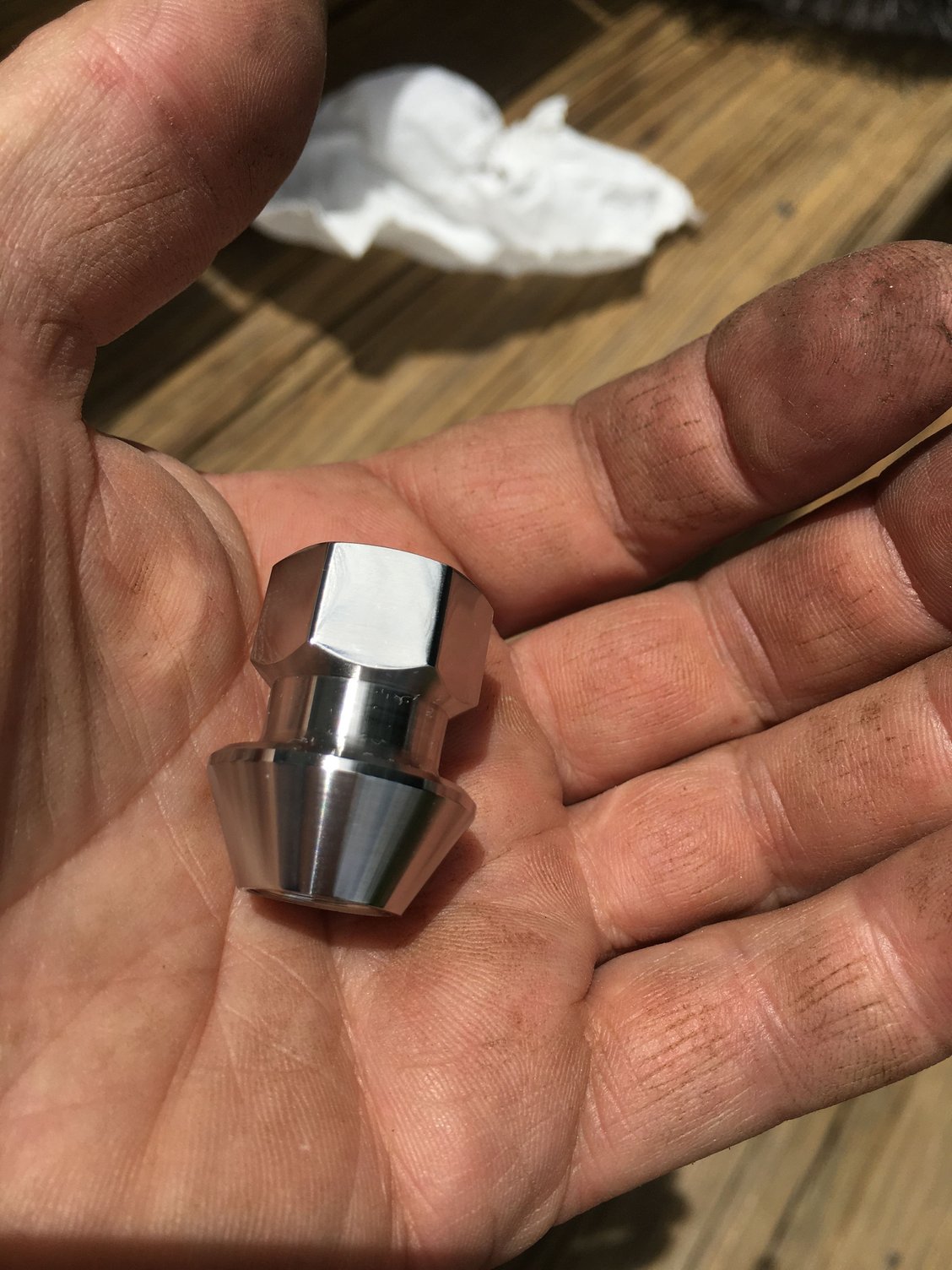 M12x1.5 Titanium lug nuts 12 Free shipping HondaTech Honda Forum