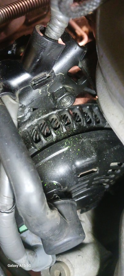 Back side of nut to bracket pic