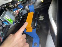 I needed a bracket to hold down the main unit.  (simple enough)