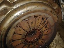 Springs are intact. I see nothing broken. When I put my finger in the center, it's very loose and wiggles around and is noisy.