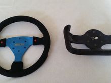 Sparco vs 3d printed steering wheel