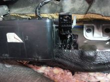 Built a mount for fuse panel out of some random brackets kicking around.