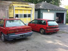 Sedans body's pretty rusty but it's a solid car the interiors pretty clean. I wish I could find a clean one up here