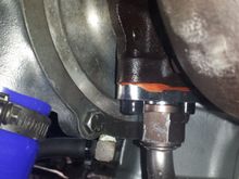 Yo see how that fastener is oily? I keep having a drip there. That is the lowest point however. Just seems like a lot of oil to me.