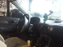 New rear view mirror. And got rid of the sun visors .