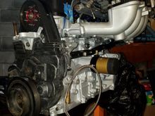 Plus that CAM gear just looks GREAT. (If only it were anodized BLUE like the injectors!? I guess I can't have everything?) I paid next to nothing for it so I had to take what I could get. Keep in mind this WAS built on a TIGHT budget.