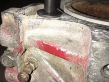 You can see there isn’t much more material to work with where the head bolts/studs thread into the block.