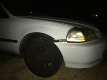 Needs a new front bumper too, only being held on my two bolts