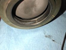 This is a bottom view of the gate with the valve aligned with the wear mark on the valve stem. Not even close to fully open. 