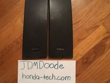 CRX B-pillar covers. One with a broken tab. 
$20