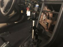 Knock off ktuned shifter and some cheap Amazon shift knob.