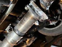 This is just soapy water to view my exhaust leaks 