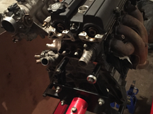 Clean looking motor for a junkyard engine!