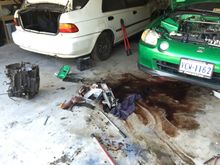 What a mess.