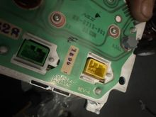 Date code appears to. b 1999 cars a 99 The actual cluster housing itself maybe from a different vehicle, but I changed the circuit board on the back so I don’t know if that matters or not I also tried to change the wire harness that goes to the cluster into the fuse box below, but that wasn’t possibility