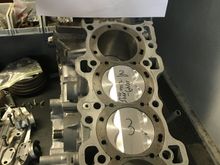 83x89 b18a1 sleeved block all freash never fired.Aries outlaw hd piston wrist pin and ring package, crower billet rods, polish and balanced ls crank acl race bearings.  This short block is good well up to 1300hp 
