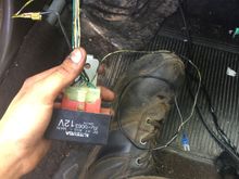 The wire that was and is connected to the dash fuse box. When I traced the original wire and connected them back together my fuel pump stopped priming?